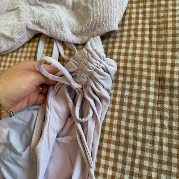 CALIA Lavender Bikini Set with High Waisted Bottoms - Picture 2 of 7